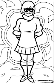 Many other categories of coloring pictures and kids coloring sheets to choose from! Cool Draw Velma From Scooby Doo Coloring Page Scooby Doo Coloring Pages Velma Scooby Doo Cartoon Coloring Pages
