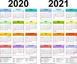 Easy to use online calendar of 2021, the dates are listed by month including all week numbers. Template 2 Pdf Template For Two Year Calendar 2020 2021 Landscape Orientation 1 Page In C Printable Calendar Template Calendar Template Calendar Printables