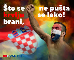 Hrvati.ch - Tko na tvrdoj stini svoju povist piše, Tom ne može nitko  prošlost da izbriše, Varaju se i ne misle tako Što se krvlju brani, ne pušta  se lako. | Facebook