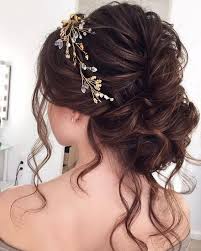Find and save ideas about wedding hairstyles on pinterest. Gallery Long Wedding Hairstyles Bridal Updos Via Elstile 54 Deer Pearl Flowers