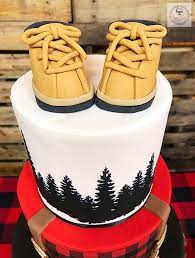 Buffalo Plaid Lumberjack Baby Shower Ideas Jordan S Easy Entertaining