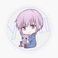 Cute Yuki Fruits Basket Transparent Sticker By Artil In 2020 Fruits Basket Fruits Basket Anime Basket