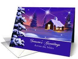 Season S Greetings Across The Miles Christmas Card Silent Night Christmas Card Christmas Cards Holiday Season Christmas