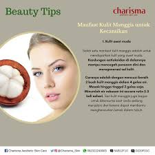 Ekstrak kulit buah manggis mengandung vitamin a, b1, b6, e, dan c Charisma Skin Ø¹Ù„Ù‰ ØªÙˆÙŠØªØ± Ladies Manfaat Kulit Manggis Juga Berkhasiat Untuk Merawat Kecantikan Kulit Wajah 1 Kulit Awet Muda Beautytips Manggis Kulitawetmuda Https T Co Mljdgkivdu
