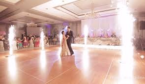 Shilpa Daljit Dearborn Michigan The Henry Hotel Love Stories Tv Dance Floor Wedding Wedding Trailer Indian Wedding Decorations Receptions