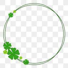 Four Leaf Clover Green Plant Frame Four Leaf Clover Oval Border Design Decoration Border Texture Green Png Transparent Clipart Image And Psd File For Free Do Clover Logo Clover Green Floral