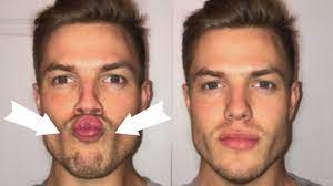 Now, try to smile while still holding the fish face. 3 Exercises To Lose Chubby Cheeks Get A Defined Face Youtube