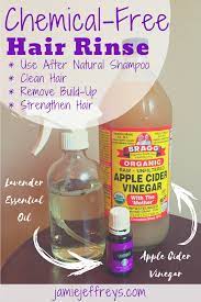 A Chemical Free Hair Rinse That Is Perfect To Use After Natural Shampoo To Remov Apple Cider Vinegar Hair Rinse Apple Cider Vinegar For Hair Vinegar Hair Rinse