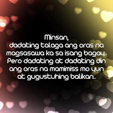 Love is one of the most amazing things that will come to your life. Best Sweet Tagalog Love Quotes Collections