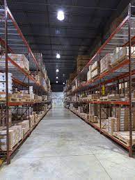 Warehouse With Our Led High Bay Lights High Bay Lights Led Lights High Bays