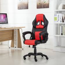 High Back Pu Leather Executive Office Desk Race Car Seat Racing Gaming Chair New Leather Office Chair Leather Chaise Lounge Chair Most Comfortable Office Chair