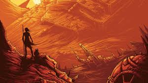 Star Wars The Force Awakens Rey 2560x1440 Star Wars Episode Vii Force Awakens Poster 3440x1440 Wallpaper