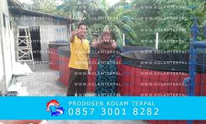 Memanfaatkan Lahan Sempit Untuk Budidaya Ikan Lele Dengan Kolam Terpal Bulat Kolamterpallele Terpal Kolam Ikan Produk