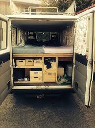 Mercedes Benz Mb 100 D 631 342 Als Van Kleinbus In Stralsund Diy Van Interior Van Interior Vw Van