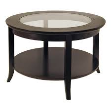 We did not find results for: Winsome Wood Genoa Round Coffee Table 29 33 In X 18 7 In With Black Metal Frame And Clear Glass Top Lowe S Canada