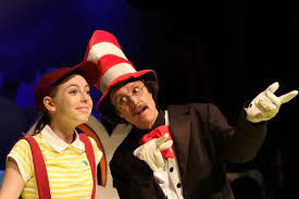 Jojo And The Cat In The Hat From Seussical I Loved Doing Costumes For This Show Seussical Seussical Costumes Mine Costume