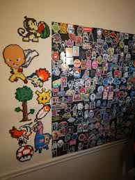 Find the perfect pictures on wall stock illustrations from getty images. My Current Wall Of Sprites And My Sticker Collection Beadsprites