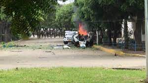 A las 3:30 de la tarde de este martes se registró un atentado con carro bomba en el interior del cantón militar san jorge ubicado en el barrio san rafael de la ciudad de cúcuta. Atentado En Cucuta 11 Militares De Los Estados Unidos Se Encontraban En La Brigada