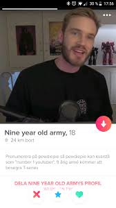 Banned on tinder, what now? 9 Year Olds On Tinder Pewdiepiesubmissions