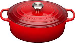 Find le creuset in australia on map. Le Creuset Signature Cast Iron Oval Casserole French Oven Teddingtons Australia