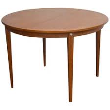 Danish mid century style perfectly fits into contemporary style. Mid Century Modern Round Swedish Teak Dining Table For Sale At 1stdibs