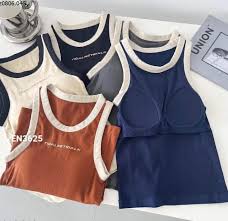 Áo thun mix có đệm ngực Sỉ 54k