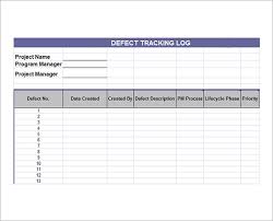Sample issue log with explanations: Free 6 Sample Issue Tracking Templates In Pdf Excel