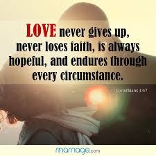 Love Never Gives Up Never Loses Marriage Quotes Prayer For Boyfriend Giving Up Quotes Relationship Love Quotes For Boyfriend