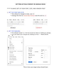 The latest update to google docs adds two new tools to the g suite word processor that improves page formatting. Mla Format In Google Docs The Mount Carmel Academy Library