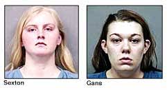 Two women arrested for child endangering