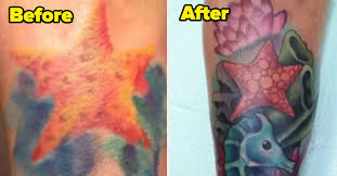 But i love her, she's so sweet, i'm absolutely. 18 Tattoo Cover Up Before And After Pics Englishheadline
