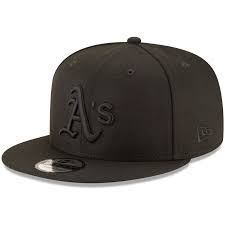 Oakland Athletics New Era Black On Black 9fifty Team Snapback Adjustable Hat Black Fitted Hats Hats For Men Chicago White Sox