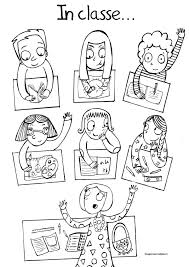 Disegno Da Colorare Back To School Bambini In Classe Bambini Da Colorare Disegni Bambini Disegni Da Colorare