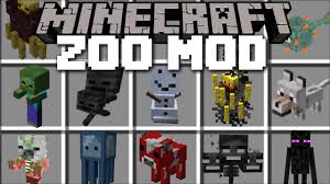 Rebuilt mod was made to improve on the original zawa mod by adding better animations, behaviors, models and tons of special features! Minecraft Zoo Mod Spawn And Breed Animals In The Minecraft Zoo Minecraft Youtube