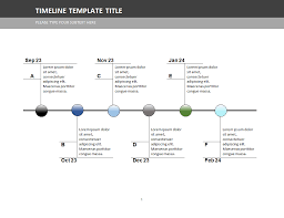 Timeline Template [Word] - Zippia
