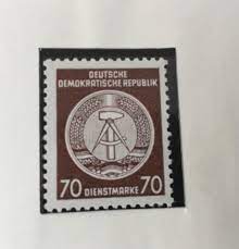 Wertvolle briefmarken können sehr viel geld bringen. Philaseiten De 30 31 43 45 Ddr Dienstmarken Bestimmen Und Wertschatzung