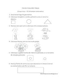 Fise De Lucru Gradinita Fise De Evaluare Finala Grupa Mica Preschool Worksheets Numbers Preschool Montessori Activities