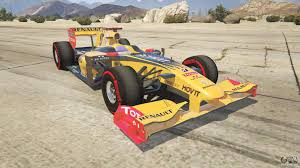 One of my car have a roof option that can be change in los santos customs, if your cars don't have any mod kit you can skip this step. Renault F1 For Gta 5