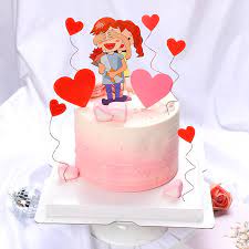A valentine's day unicorn birthday cake for the unicorn lover in all of us! Valentine S Day Couples Cake Topper Set For Girlfriend Lovers Wedding Decoration Birthday Cake Decoration Cake Supplies Cake Decorating Supplies Aliexpress