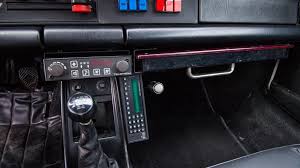 Visual sensors under the side mirrors are not only able to detect vehicle number. 1989 Porsche 911 Targa Dutch Police Car Up For Auction