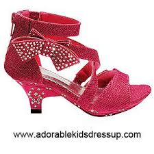 Girls dress shoes mary jane wedding flower bridesmaids heels glitter princess shoes for kids toddler. Girls High Heels Fuchsia Girls High Heel Shoes Girls Shoes High Heels For Kids