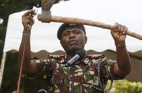 He is eyeing the trans nzoia governor . Funny But Firm Administrator Who Takes The Bull By Its Horns