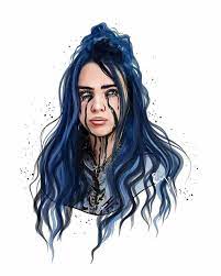 Shop affordable wall art to hang in dorms, bedrooms, offices, or anywhere blank walls aren't welcome. Billie Eilish Cartoon Wallpapers Top Free Billie Eilish Cartoon Backgrounds Wallpaperaccess