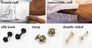 Cufflinks are most commonly worn with french cuff (also known as double cuff) dress shirts. How To Wear Cufflinks French Cuffs Black Lapel
