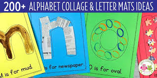 A phonetic alphabet is an alphabet with an assigned name to each of the letters. Free List 200 Materials For Preschool Letter Activities And Collages Early Learning Ideas