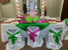 Lime green baby shower decorations. Pink And Green Baby Shower Decorations Novocom Top