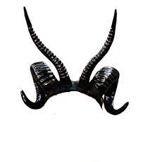 The Baphomet Horns Headpiece In 2021 Baphomet Horns Goat Horns