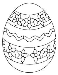Osterei Malvorrlage Zum Anmalen In 2020 Malvorlagen Ostern Ausmalbilder Ostern Ostereier Farben