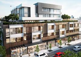 Mixed Use Living Allows For A City To Flow Together Better Without Having The Different Apartment Architecture Modern Architecture Building Modern Architecture