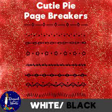 Cutie Pie Page Breakers - Payhip